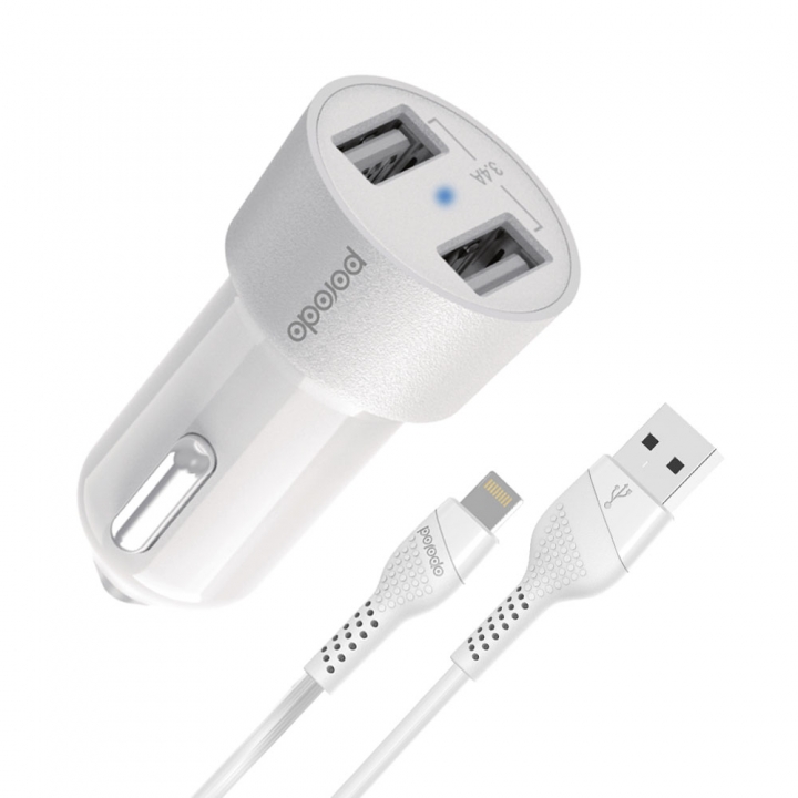 Dual USB Car Charger 3.4A - Image 2