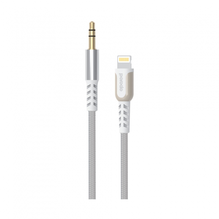 Metal Braided Lightning to AUX Cable 1.2m - Image 2