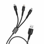 Metal Braided 3 in 1 Cable