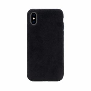 Alcantara Back Case for iPhone Xs