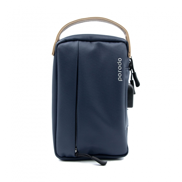 Convenient Leather Storage Bag 8.2" - Image 2